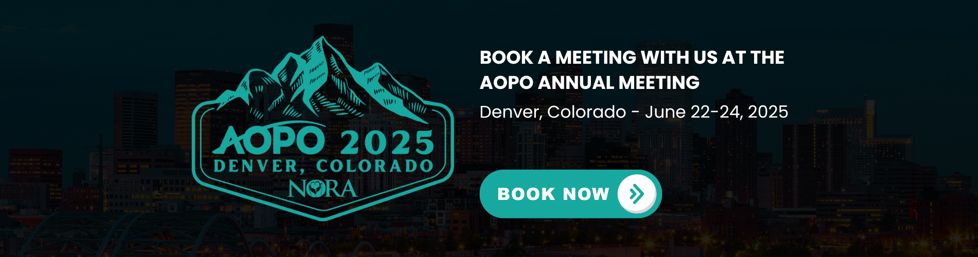 NORA at AOPO Annual Meeting 2025 Header